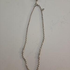 Brighton Silver Heart Charm Necklace